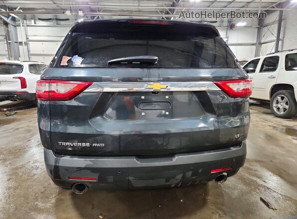 1GNEVGKWXMJ243372 2021 CHEVROLET TRAVERSE Gray Vista trasera
