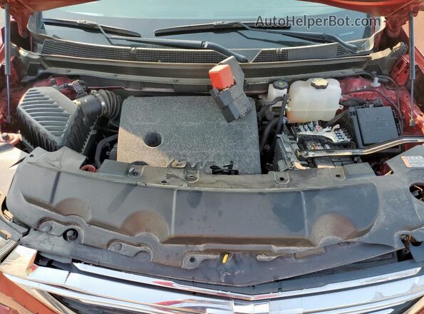1GNEVGKWXPJ280832 2023 CHEVROLET TRAVERSE Red ძრავის განყოფილების ხედი