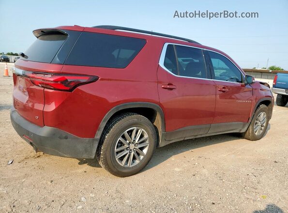 1GNEVGKWXPJ280832 2023 CHEVROLET TRAVERSE Red უკანა მარჯვენა