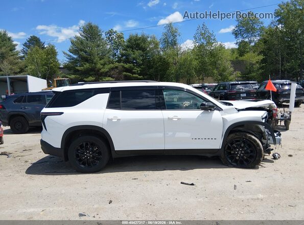 1GNEVGRS4SJ196016 2025 CHEVROLET TRAVERSE White Vista interior de 360 grados