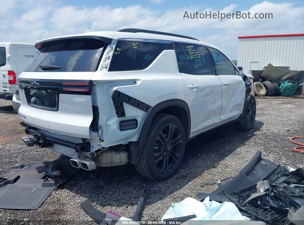 1GNEVGRS5SJ238483 2025 CHEVROLET TRAVERSE Белый Задняя правая четверть