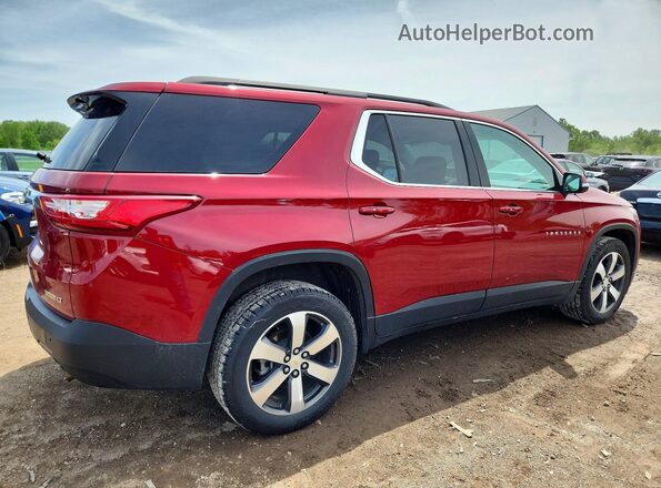 1GNEVHKW5LJ154409 2020 CHEVROLET TRAVERSE Burgundy 