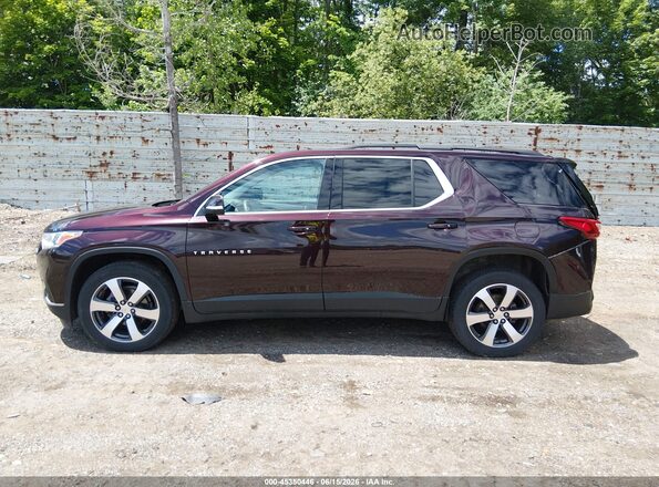 1GNEVHKW5MJ177075 2021 CHEVROLET TRAVERSE Maroon სალონის 360-გრადუსიანი ხედი
