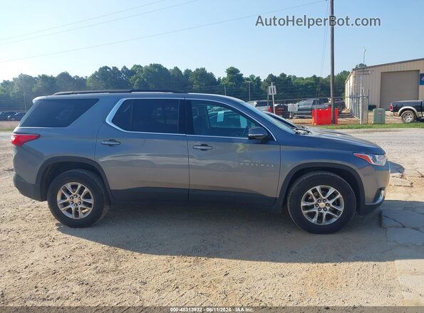 1GNEVHKW7LJ184673 2020 CHEVROLET TRAVERSE Blue Widok wnętrza z tyłu