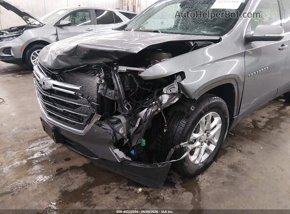 1GNEVHKW8MJ167883 2021 CHEVROLET TRAVERSE Gray Widok z przodu