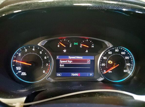 1GNEVHKW9MJ148369 2021 CHEVROLET TRAVERSE Silver Սարքավորումների վահանակի տեսք