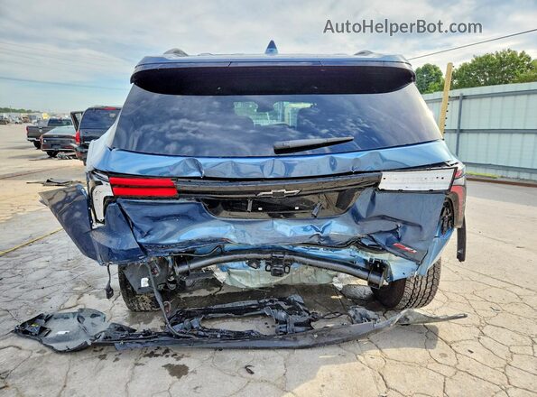 1GNEVJRS3SJ232288 2025 CHEVROLET TRAVERSE Blue Հետևի տեսք