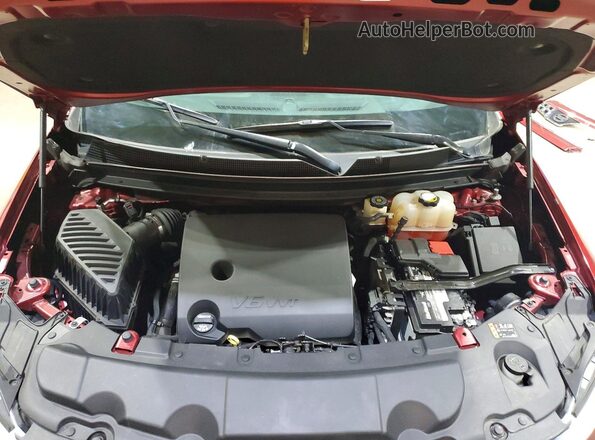 1GNEVKKW0KJ113178 2019 CHEVROLET TRAVERSE Красный Вид подкапотного пространства