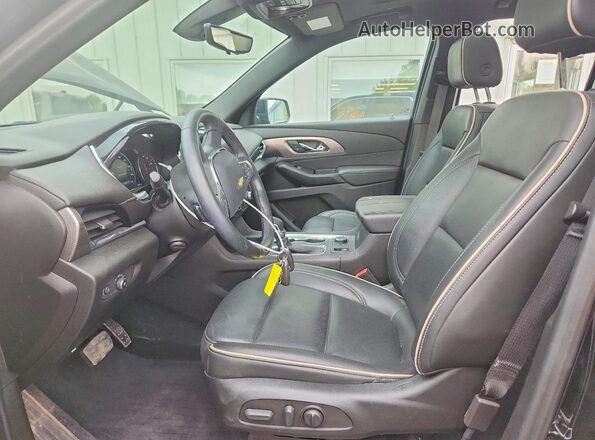 1GNEVKKW2PJ199875 2023 CHEVROLET TRAVERSE Черный Вид салона спереди