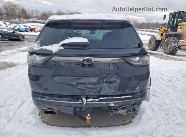 1GNEVKKW8LJ276159 2020 CHEVROLET TRAVERSE Black Widok z tyłu