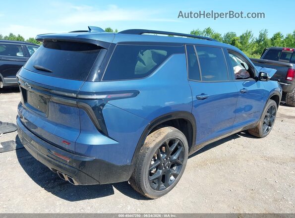 1GNEVLKS3RJ234395 2024 CHEVROLET TRAVERSE Blue Tył prawy