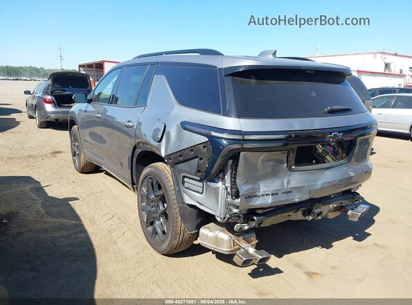 1GNEVLKSXTJ151179 2026 CHEVROLET TRAVERSE Gray Trasero izquierdo