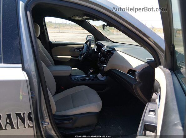 1GNEVLKW7PJ201030 2023 CHEVROLET TRAVERSE Silver Vista interior delantera