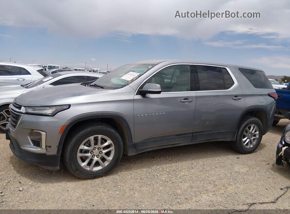 1GNEVLKW7PJ201030 2023 CHEVROLET TRAVERSE Silver Vista interior de 360 grados
