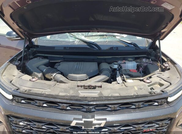 1GNEVLRS9SJ180127 2025 CHEVROLET TRAVERSE Burgundy Հետևի տեսք
