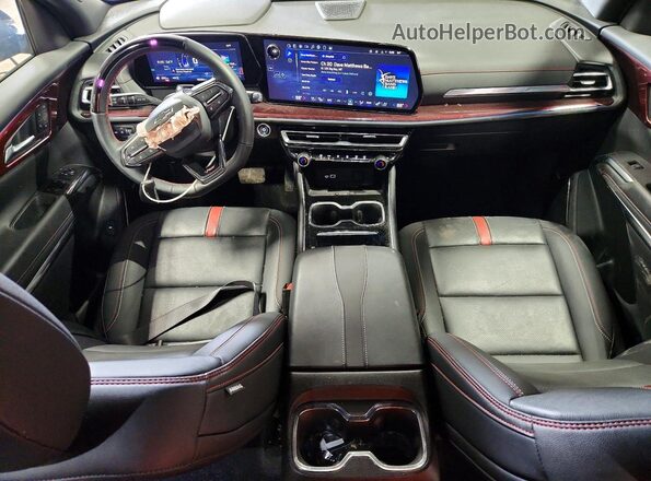 1GNEVLRSXSJ159481 2025 CHEVROLET TRAVERSE Black წინა პანელის ხედი