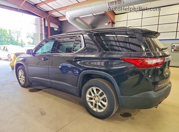 1GNEVMKW5MJ168272 2021 CHEVROLET TRAVERSE Black Tył lewy