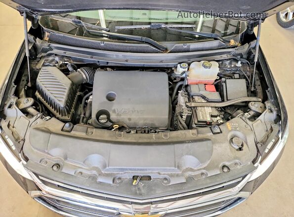 1GNEVMKW5MJ168272 2021 CHEVROLET TRAVERSE Black Widok komory silnika