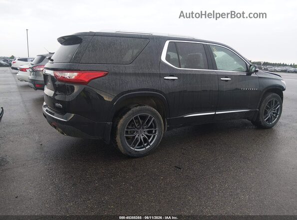 1GNEVNKW4LJ160314 2020 CHEVROLET TRAVERSE Black Tył prawy