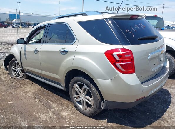 1GNFLGEKXGZ100740 2016 CHEVROLET EQUINOX Бежевый Задняя левая четверть
