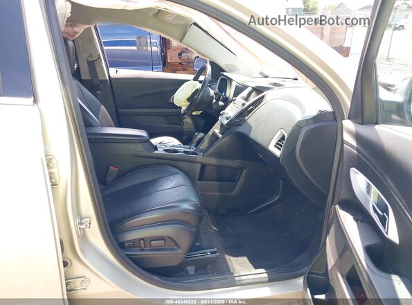1GNFLGEKXGZ100740 2016 CHEVROLET EQUINOX Бежевый Вид салона спереди