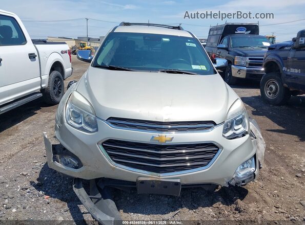 1GNFLGEKXGZ100740 2016 CHEVROLET EQUINOX Бежевый Вид панели приборов