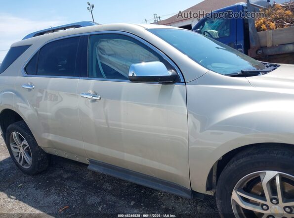 1GNFLGEKXGZ100740 2016 CHEVROLET EQUINOX Бежевый Вид щитка приборов