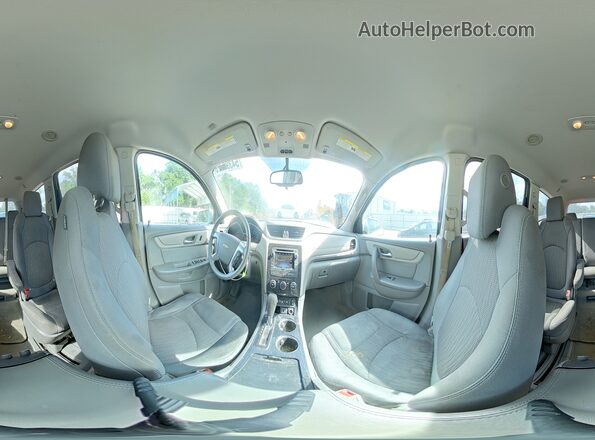 1GNKRGKD3GJ171585 2016 CHEVROLET TRAVERSE White 360 interior view