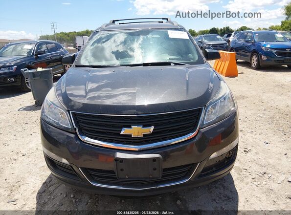 1GNKVFED0HJ174690 2017 CHEVROLET TRAVERSE Gray უკანა სალონის ხედი