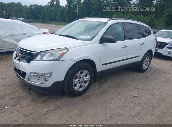 1GNKVFED6GJ186597 2016 CHEVROLET TRAVERSE White Front left
