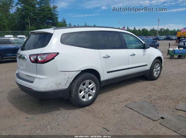 1GNKVFED6GJ186597 2016 CHEVROLET TRAVERSE White Rear right