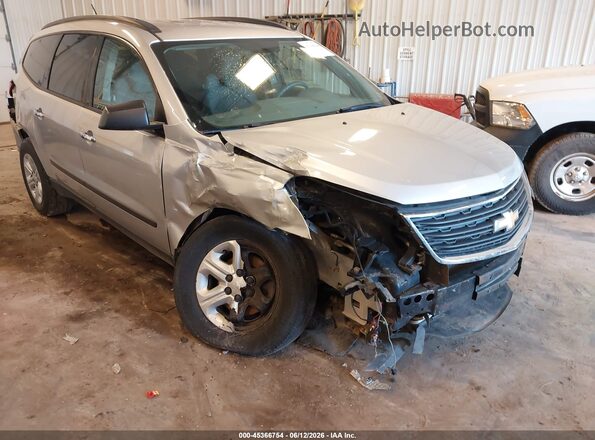 1GNKVFKD3HJ298960 2017 CHEVROLET TRAVERSE Silver Вид спереду