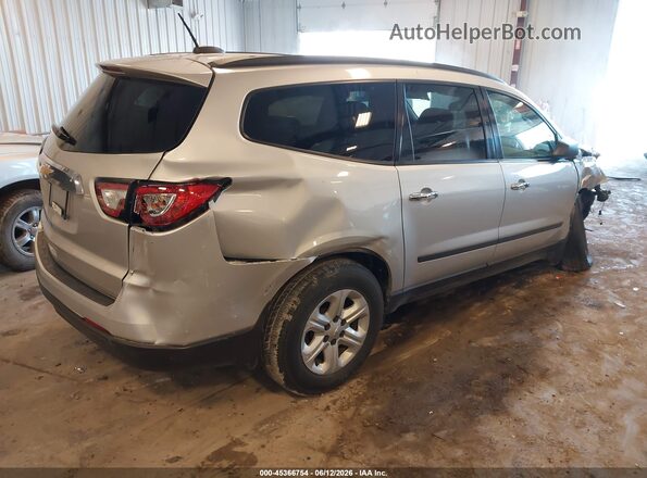 1GNKVFKD3HJ298960 2017 CHEVROLET TRAVERSE Silver Задня права чверть