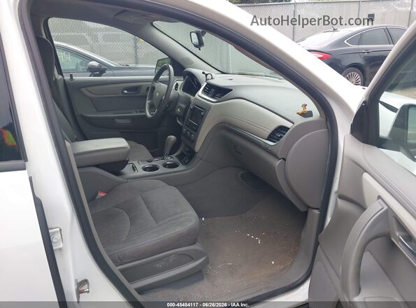 1GNKVFKDXGJ282267 2016 CHEVROLET TRAVERSE White Widok wnętrza z przodu
