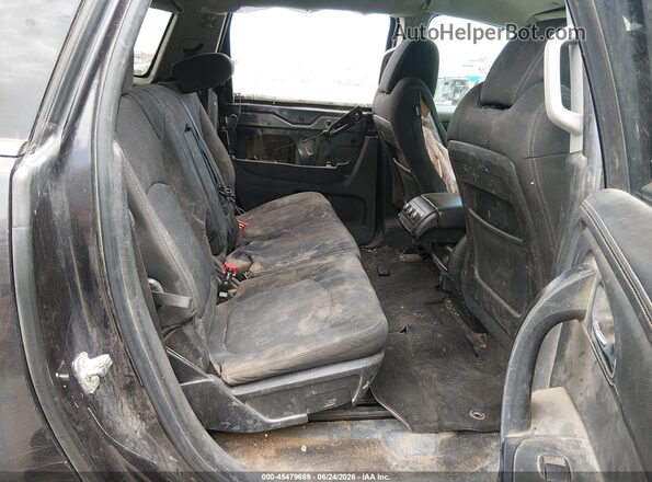 1GNKVGKD2HJ217257 2017 CHEVROLET TRAVERSE Black Widok naklejki z numerem VIN