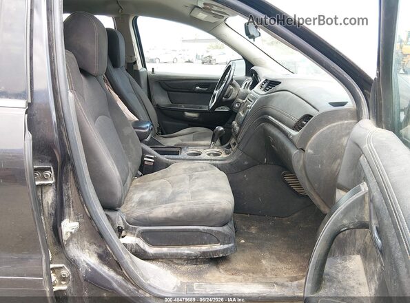 1GNKVGKD2HJ217257 2017 CHEVROLET TRAVERSE Black Widok wnętrza z przodu