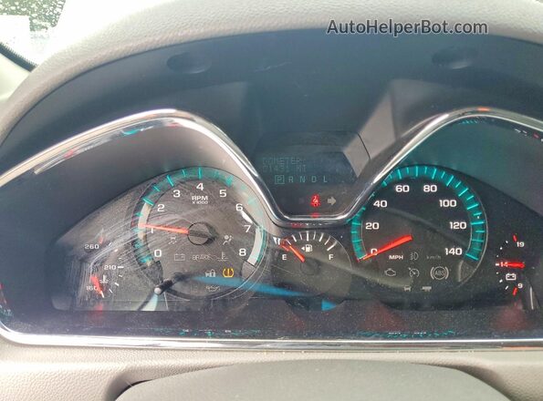 1GNKVGKD3GJ171128 2016 CHEVROLET TRAVERSE Silver Instrument cluster view