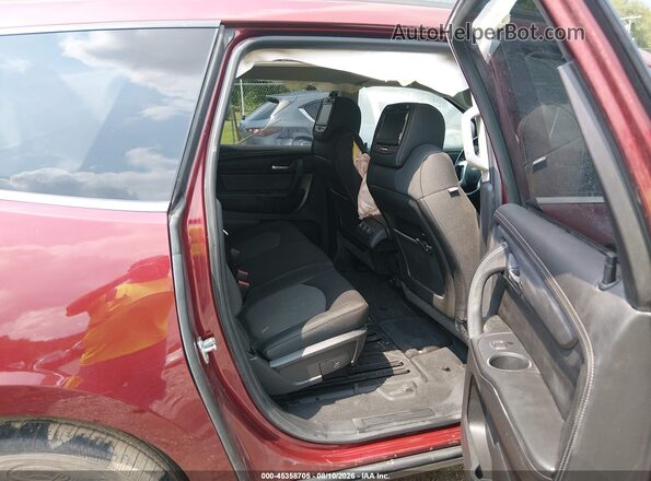 1GNKVGKD6HJ320357 2017 CHEVROLET TRAVERSE Maroon Vista de la etiqueta del VIN
