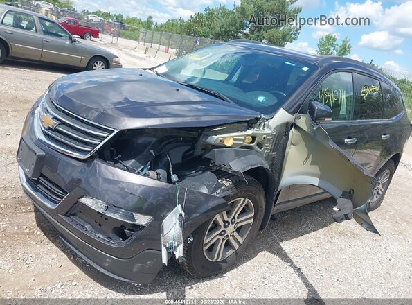 1GNKVGKD6HJ324649 2017 CHEVROLET TRAVERSE Gray წინა ხედი