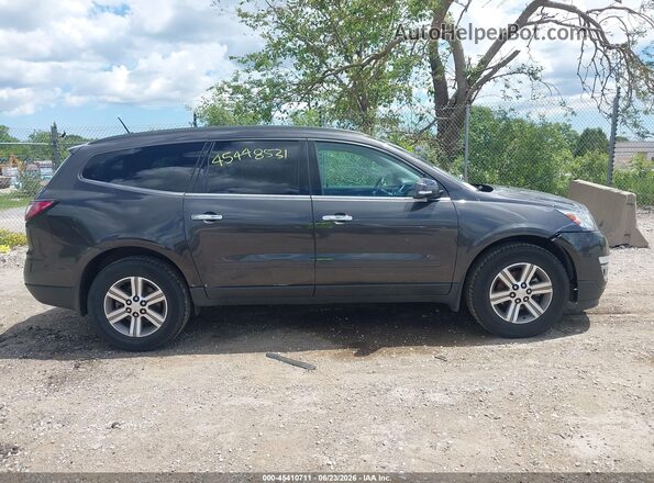 1GNKVGKD6HJ324649 2017 CHEVROLET TRAVERSE Gray უკანა სალონის ხედი
