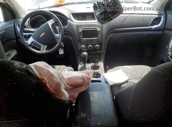 1GNKVGKD7HJ102248 2017 CHEVROLET TRAVERSE Black Widok deski rozdzielczej