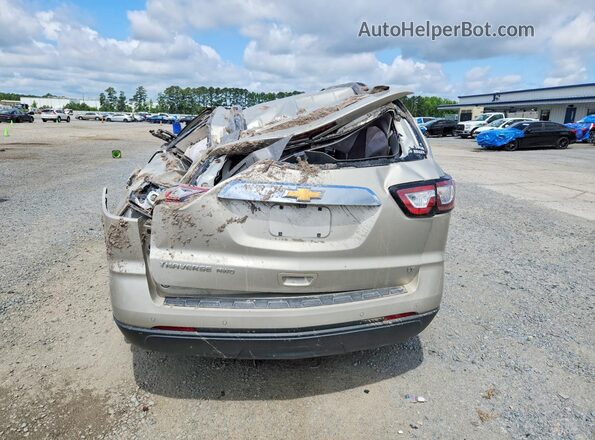 1GNKVGKD8HJ111248 2017 CHEVROLET TRAVERSE Золотой Вид сзади