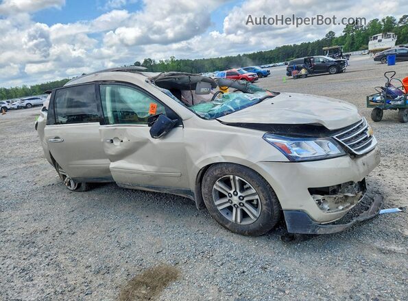 1GNKVGKD8HJ111248 2017 CHEVROLET TRAVERSE Золотой Передняя правая четверть