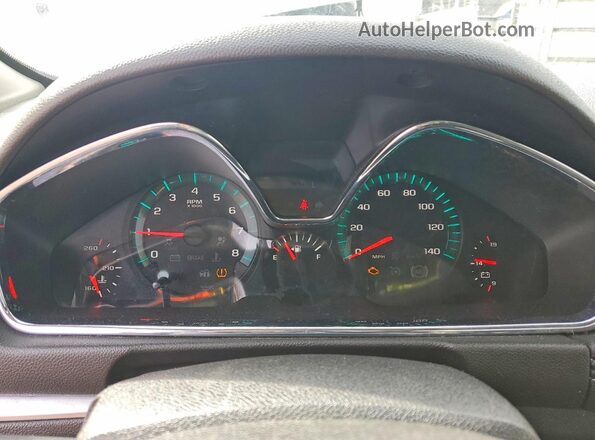 1GNKVGKDXHJ206443 2017 CHEVROLET TRAVERSE Silver Вид щитка приладів