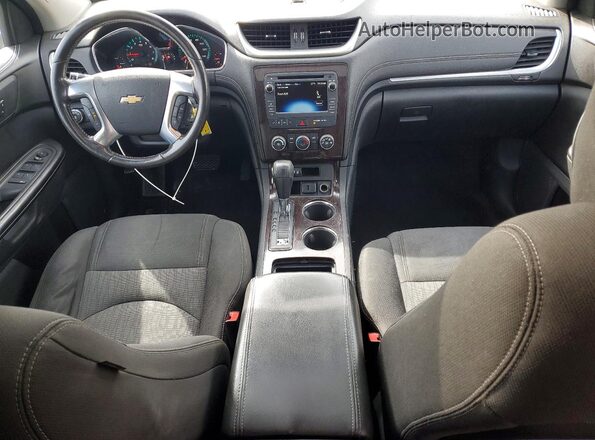 1GNKVGKDXHJ206443 2017 CHEVROLET TRAVERSE Silver Вид панелі приладів