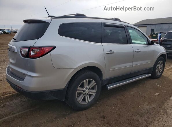 1GNKVGKDXHJ206443 2017 CHEVROLET TRAVERSE Silver Задня права чверть