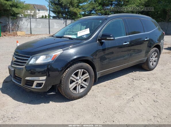 1GNKVGKDXHJ248403 2017 CHEVROLET TRAVERSE Черный Передняя левая четверть