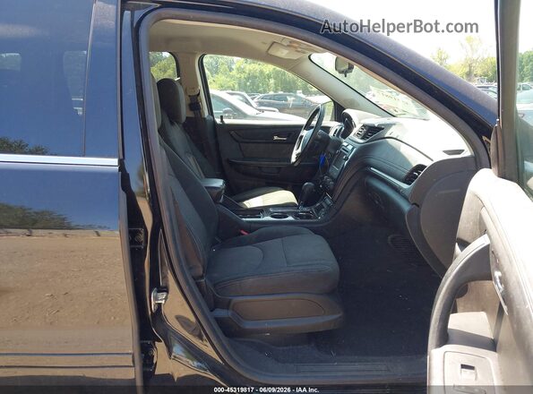 1GNKVGKDXHJ248403 2017 CHEVROLET TRAVERSE Черный Вид салона спереди