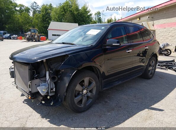 1GNKVHKD2HJ275570 2017 CHEVROLET TRAVERSE Черный Передняя левая четверть