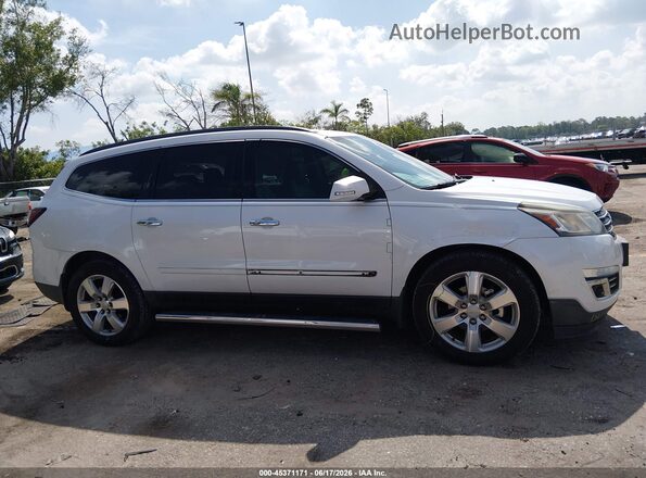 1GNKVJKD3HJ236901 2017 CHEVROLET TRAVERSE White Vista del cuadro de instrumentos